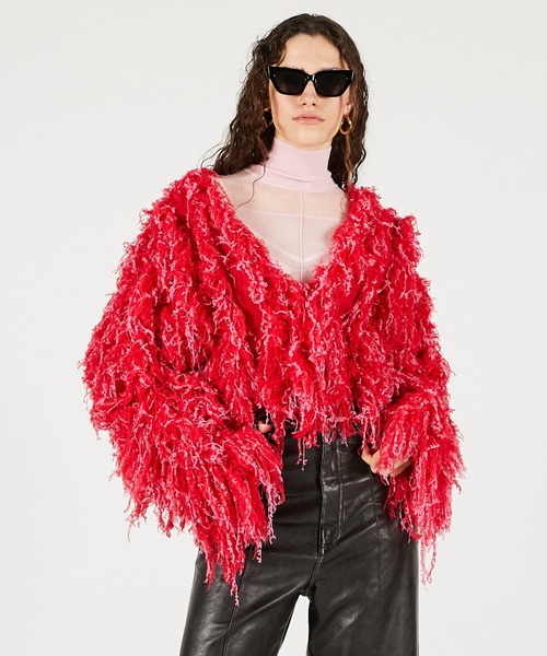 フラッフィーニットカーディガン / Fluffy Knit Cardigan