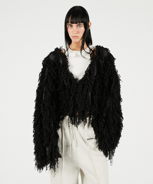 Katie fluffy カーディガン Katie フラッフィー カーディガン