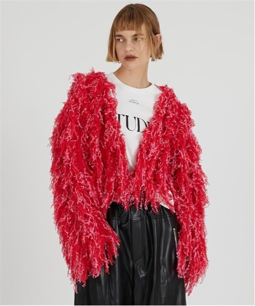 セール】フラッフィーニットカーディガン / Fluffy Knit Cardigan