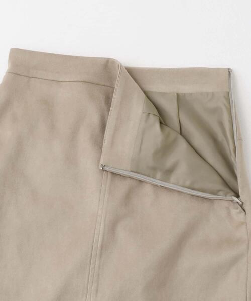 URBAN RESEARCH ROSSO WOMEN（アーバンリサーチ　ロッソ）の「ピーチタッチストレートスカート（スカート・レディース・ライトベージュ/オフホワイト・36/38）」の14枚目の写真