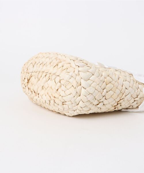 apres jour(アプレジュール)の「【apres jour×ARIAZ】フリルリボンバスケット(かごバッグ・レディース・アイボリー・FREE)」の5枚目の写真