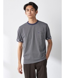 【接触冷感】鹿の子Tシャツ