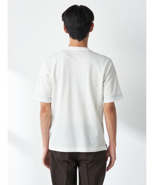 McGREGOR(マックレガー)の「【接触冷感】鹿の子Tシャツ(Tシャツ/カットソー・メンズ・ネイビー/ブルー/アイボリー・M/L)」の6枚目の写真