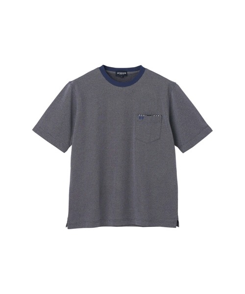 McGREGOR(マックレガー)の「【接触冷感】鹿の子Tシャツ(Tシャツ/カットソー・メンズ・ネイビー/ブルー/アイボリー・M/L)」の16枚目の写真