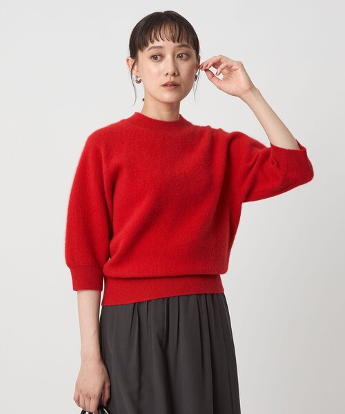 ニット 赤 URBAN RESEARCH（アーバンリサーチ） ニット セーター ウォッシャブル