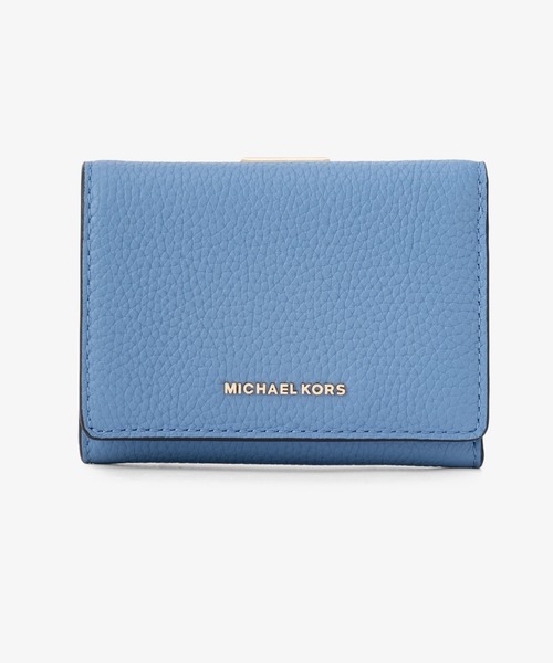 MICHAEL KORS ブルー系　ミディアム　二つ折り財布　M123 セール】JET SET コインウォレット ミディアム（財布）｜MICHAEL KORS
