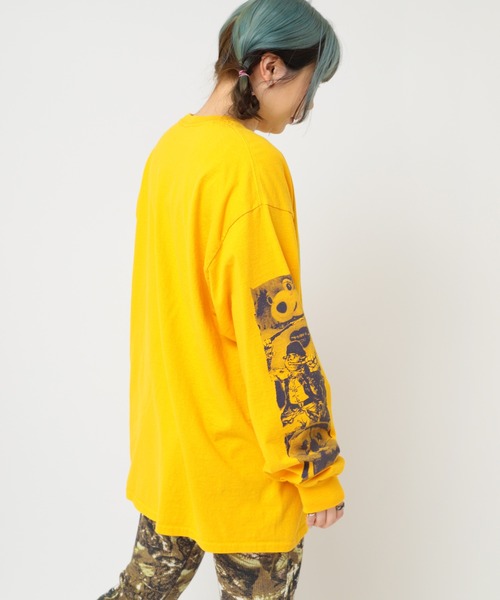 tシャツ M2518 スパイラルスクリームプリントロンT レディース 9月中旬納期】M2518 スパイラルスクリームプリントロンT(M