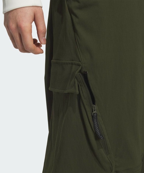 adidas（アディダス）の「シティエスケープ ルーズフィット フルレングス ストレッチヘム カーゴパンツ / アディダス adidas（カーゴパンツ・メンズ・ブラック/ブラウン・XX-LARGE/3XL/LARGE/MEDIUM/SMALL/X-LARGE/X-SMALL）」の9枚目の写真