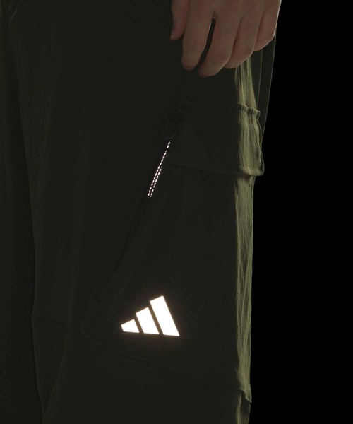 adidas（アディダス）の「シティエスケープ ルーズフィット フルレングス ストレッチヘム カーゴパンツ / アディダス adidas（カーゴパンツ・メンズ・ブラック/ブラウン・XX-LARGE/3XL/LARGE/MEDIUM/SMALL/X-LARGE/X-SMALL）」の8枚目の写真