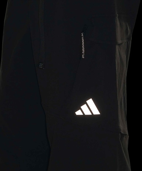 adidas（アディダス）の「シティエスケープ ルーズフィット フルレングス ストレッチヘム カーゴパンツ / アディダス adidas（カーゴパンツ・メンズ・ブラック/ブラウン・XX-LARGE/3XL/LARGE/MEDIUM/SMALL/X-LARGE/X-SMALL）」の4枚目の写真