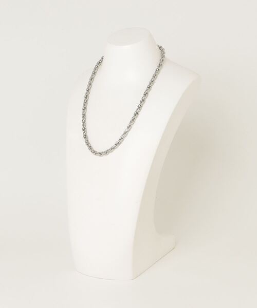 Su1.（スイ）の「【Su1.】【金属アレルギー対応】【ステンレス】ツイストチェーンネックレス（ネックレス・レディース・シルバー/ゴールド・FREE）」の14枚目の写真