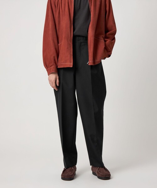 ＜Steven Alan＞ TCL オックス アウト ワンプリーツ スラックス Steven Alan＞ TCL オックス アウト ワンプリーツ スラックス