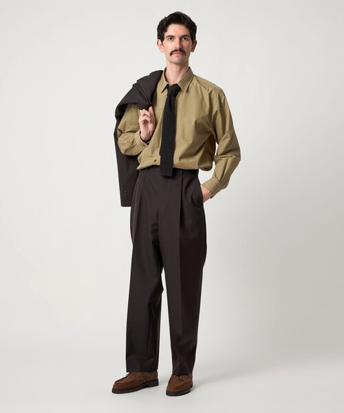 steven alan ワイドスラックス STEVEN ALAN スラックス 「Steven Alan」 ウール