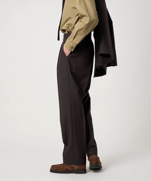 ＜Steven Alan＞ TCL オックス アウト ワンプリーツ スラックス Steven Alan＞ ナイロン オックス アウト ワンプリーツ スラックス