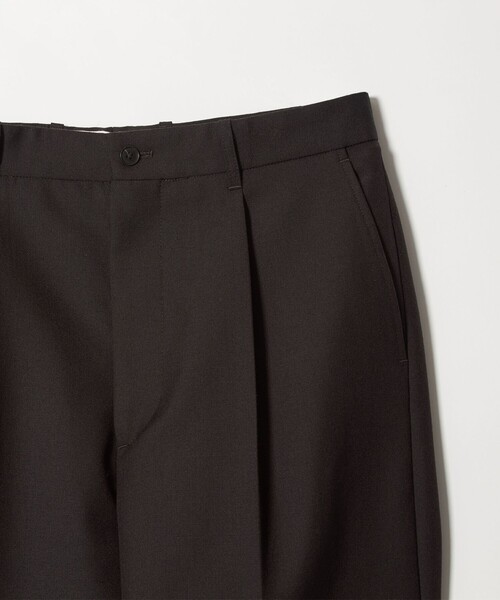 Steven Alan＞ ウール オックスフォード アウト ワンプリーツ