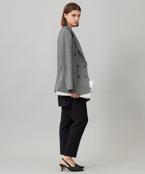 ウール2WAYストレッチ ダブルブレストジャケット（テーラード