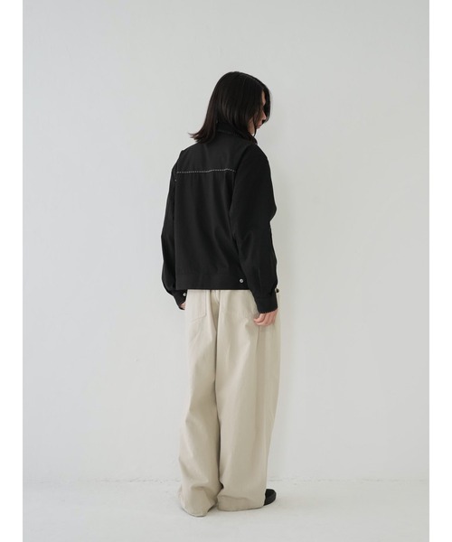 ジャケット・アウター bargiee CRAFT STITCH JACKET セール】ステッチジャケット クラフト ワーク ユニセックス