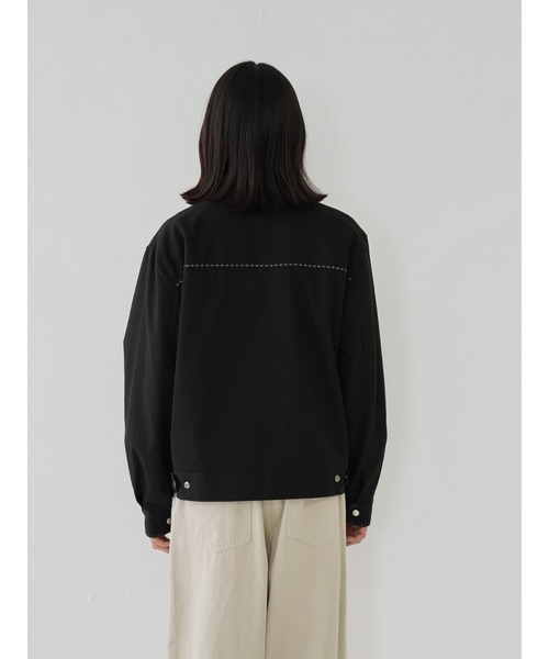 ジャケット・アウター bargiee CRAFT STITCH JACKET セール】ステッチジャケット クラフト ワーク ユニセックス