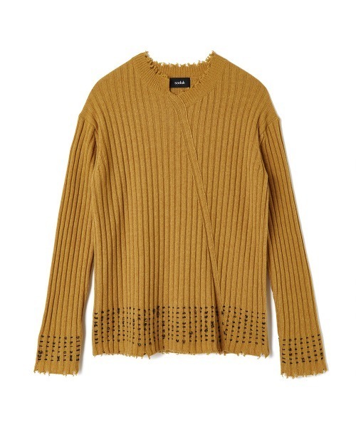セール】stitching knit top（ニット/セーター）｜soduk（スドーク）の