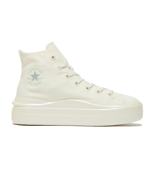 CONVERSE(コンバース)の「CONVERSE ALL STAR LIGHT PLTS II HOLOSOLE HI(コンバース オールスター ライト PLTS II ホロソール HI)(スニーカー・レディース・ホワイト系/ブラック系・24.5cm/24cm/23.5cm/23cm/25cm)」の5枚目の写真