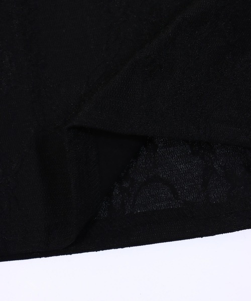 ANAP(アナップ)の「ゲーミング 刺繍 ライン レース Tシャツ(Tシャツ/カットソー・レディース・オレンジ/ホワイト/ピンク/ブラック・FREE)」の14枚目の写真