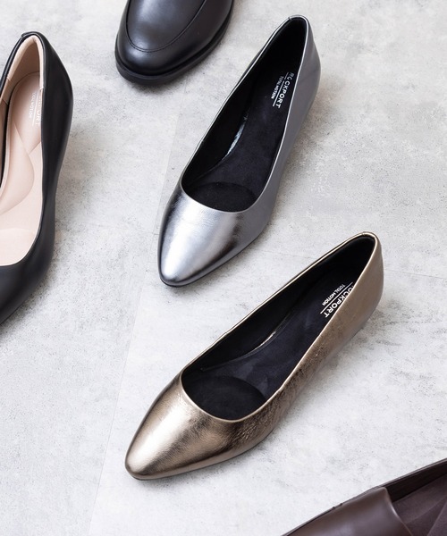 ROCKPORT（ロックポート）の「【WOMEN】TESSA／テッサ フラットパンプス（パンプス・レディース・ブロンズ・23.5cm/24.5cm/23.0cm/24.0cm/25.0cm/22.5cm）」の2枚目の写真