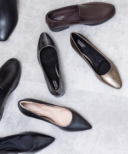 ROCKPORT（ロックポート）の「【WOMEN】TESSA／テッサ フラットパンプス（パンプス・レディース・ブロンズ・23.5cm/24.5cm/23.0cm/24.0cm/25.0cm/22.5cm）」の3枚目の写真