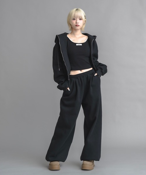 セール】【ユニセックス】コンパクトダブルジップパーカー（パーカー