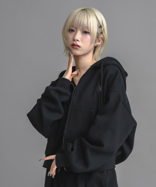 ユニセックス】コンパクトダブルジップパーカー（パーカー）｜17HR