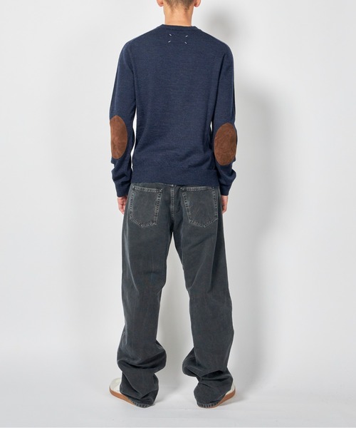 Maison Margiela（メゾンマルジェラ）の「Maison Margiela Crewneck（ニット/セーター・メンズ・ネイビー・MEDIUM/SMALL/LARGE）」の3枚目の写真
