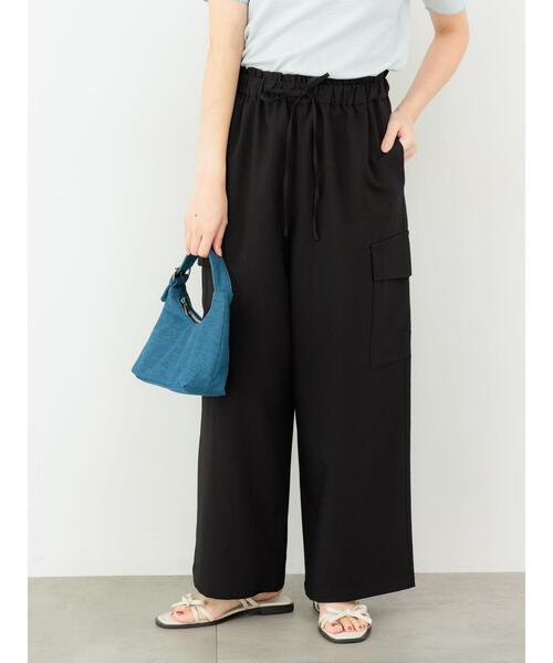 Te chichi TERRASSE（テチチテラス）の「イージーカーゴパンツ（その他パンツ・レディース・モカ/ブラック/カーキ・F）」の2枚目の写真