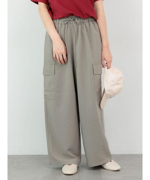 Te chichi TERRASSE（テチチテラス）の「イージーカーゴパンツ（その他パンツ・レディース・モカ/ブラック/カーキ・F）」の3枚目の写真
