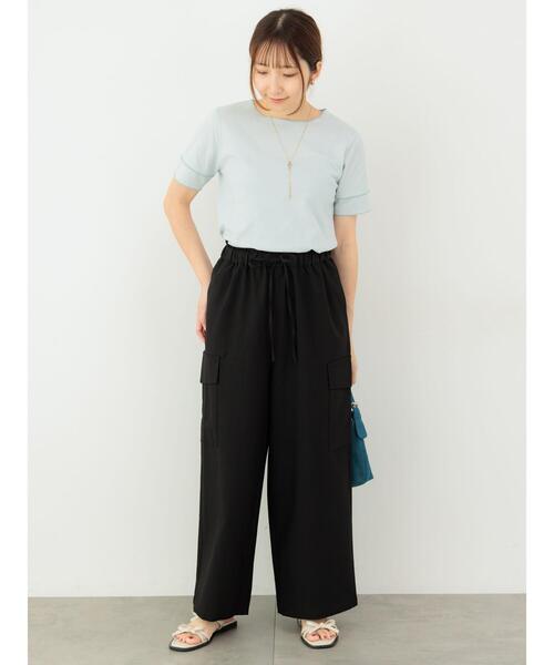 Te chichi TERRASSE（テチチテラス）の「イージーカーゴパンツ（その他パンツ・レディース・モカ/ブラック/カーキ・F）」の18枚目の写真