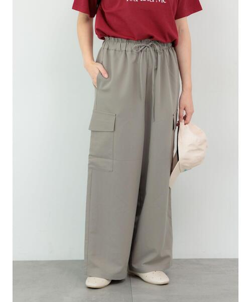 Te chichi TERRASSE（テチチテラス）の「イージーカーゴパンツ（その他パンツ・レディース・モカ/ブラック/カーキ・F）」の4枚目の写真