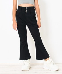 ANAP kids（アナップキッズ）の「ハイウエスト ストレッチ フレア パンツ【ジュニアお揃い】（その他パンツ・キッズ）」