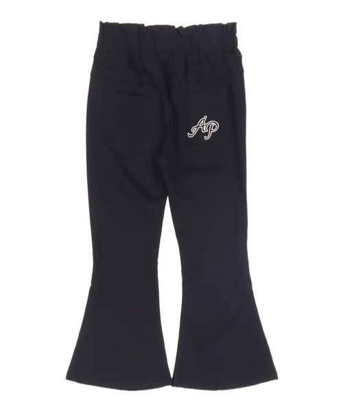 ANAP kids(アナップキッズ)の「ハイウエスト ストレッチ フレア パンツ【ジュニアお揃い】(その他パンツ・キッズ・ブラック・110cm/120cm/130cm)」の4枚目の写真