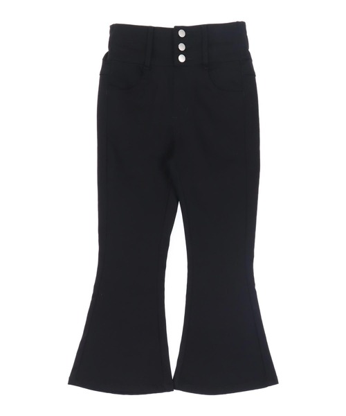 ANAP kids(アナップキッズ)の「ハイウエスト ストレッチ フレア パンツ【ジュニアお揃い】(その他パンツ・キッズ・ブラック・110cm/120cm/130cm)」の10枚目の写真