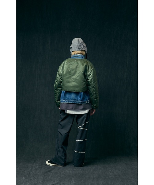 WHIZLIMITED（ウィズリミテッド）の「WIRE PANTS（その他パンツ・メンズ・ブラック/オリーブ・MEDIUM/LARGE）」の2枚目の写真