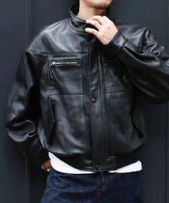 セール】Schott/別注 LEATHER CAR COAT（ライダースジャケット