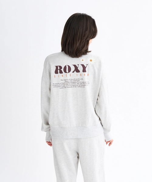 ROXY(ロキシー)の「SUN AND SURF L/S TEE /ロキシーセットアップ対応バックプリントプルオーバースウェットトレーナー(スウェット・レディース・ブラック/グレー/その他/マルチ・SMALL/MEDIUM/LARGE)」の10枚目の写真