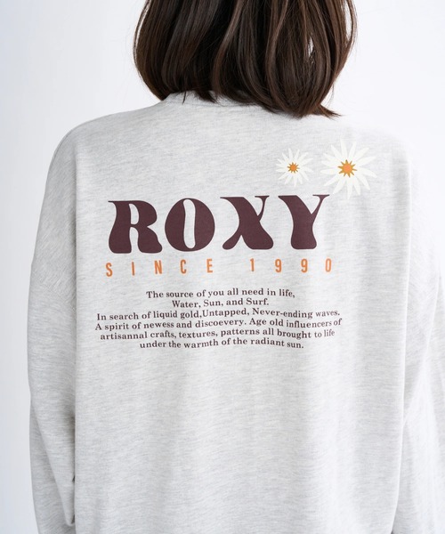 ROXY(ロキシー)の「SUN AND SURF L/S TEE /ロキシーセットアップ対応バックプリントプルオーバースウェットトレーナー(スウェット・レディース・ブラック/グレー/その他/マルチ・SMALL/MEDIUM/LARGE)」の11枚目の写真