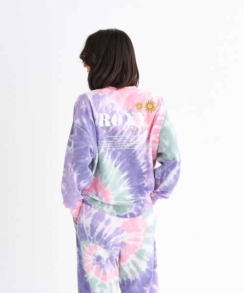 ROXY(ロキシー)の「SUN AND SURF L/S TEE /ロキシーセットアップ対応バックプリントプルオーバースウェットトレーナー(スウェット・レディース・ブラック/グレー/その他/マルチ・SMALL/MEDIUM/LARGE)」の15枚目の写真