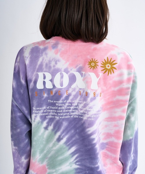 ROXY(ロキシー)の「SUN AND SURF L/S TEE /ロキシーセットアップ対応バックプリントプルオーバースウェットトレーナー(スウェット・レディース・ブラック/グレー/その他/マルチ・SMALL/MEDIUM/LARGE)」の16枚目の写真