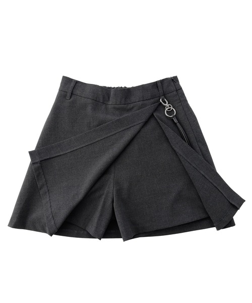 soyun(ソユン)の「チャーム付きインナーパンツスカート(スカート・レディース・チャコールグレー/ブラウン・LARGE/MEDIUM/SMALL)」の22枚目の写真