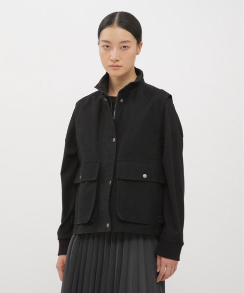 MHL. FELTED SHETLAND WOOL JKT/M/日本製 MHL. FELTED SHETLAND WOOL JKT/M/日本製