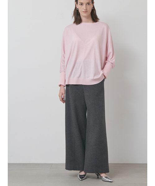 styling/（スタイリング）の「ドルマンスリーブニットトップス（ニット/セーター・レディース・グレー/ブラック/ピンク・F）」の11枚目の写真