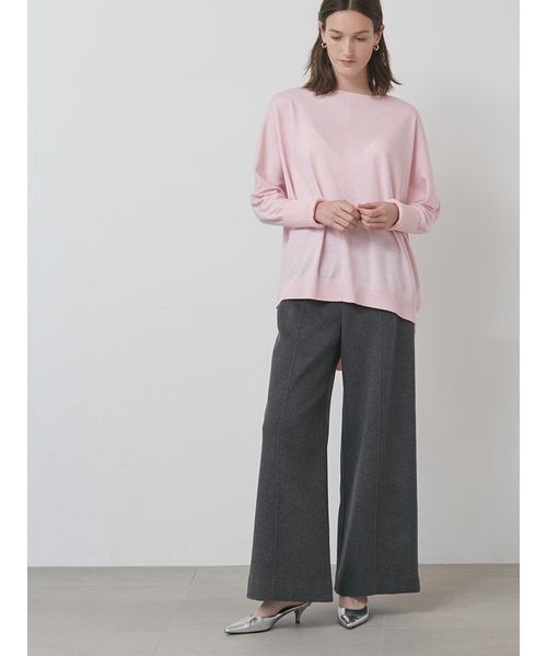 styling/（スタイリング）の「ドルマンスリーブニットトップス（ニット/セーター・レディース・グレー/ブラック/ピンク・F）」の12枚目の写真