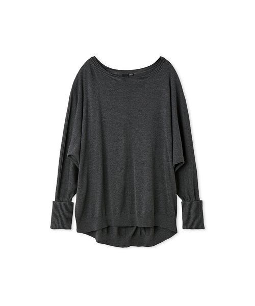 styling/（スタイリング）の「ドルマンスリーブニットトップス（ニット/セーター・レディース・グレー/ブラック/ピンク・F）」の13枚目の写真