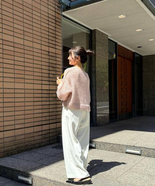 FREE'S MART（フリーズマート）の「◆【はかな企画】【低身長向けXXSあり】2タックハイウエストスラックス〈ＭＦＭ〉（その他パンツ・レディース・ホワイト/ブラウン/ブラック・SMALL/MEDIUM/X-SMALL/XX-SMALL）」の10枚目の写真