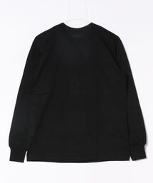 ＪＵＧＬＡＮＳ（ユグランス）の「【Hanes/ヘインズ】HM4-C201 1P KURO CREW NECK LONGSLEEVE T-SHIRT（Tシャツ/カットソー・メンズ）」